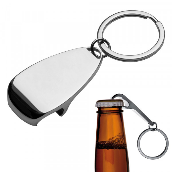 Metall Schlüsselanhänger mit Flaschenöffner