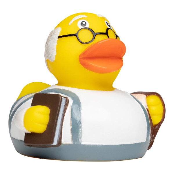 Badeente Duck (gelb, PVC, 46g) als Werbegeschenke Auf