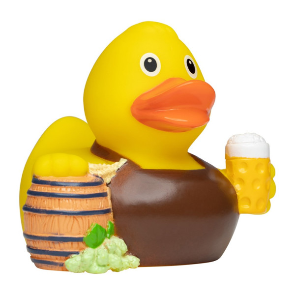 Badeente Duck (gelb, PVC, 46g) als Werbegeschenke Auf