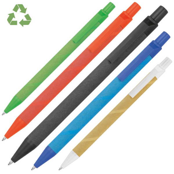 Kugelschreiber aus Papier und Mais